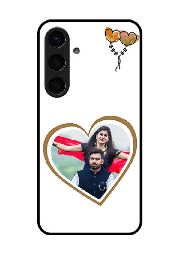 Samsung Galaxy S24 5G Custom Glass Phone Case - You & Me Design