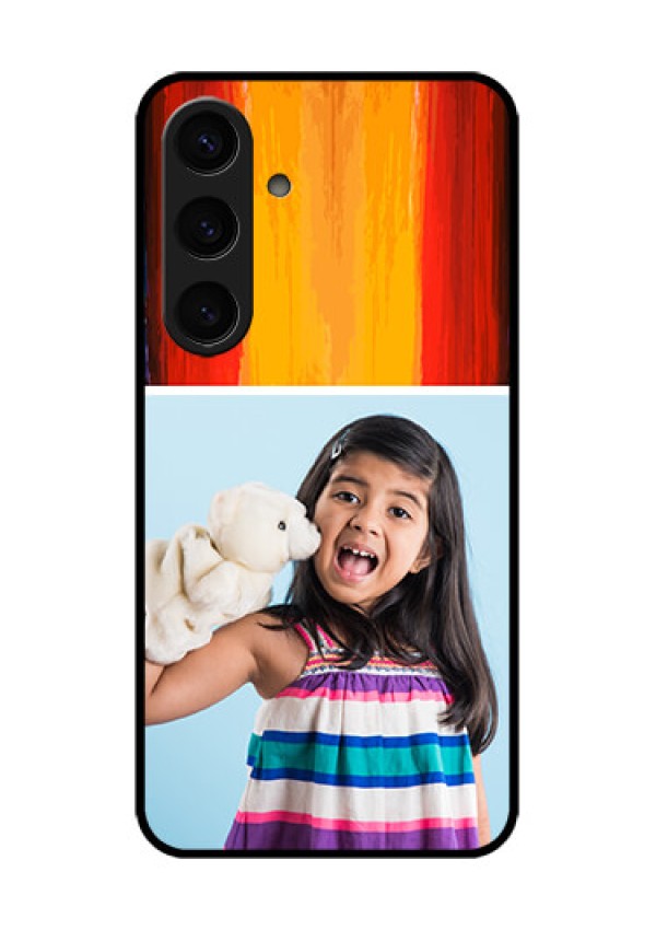 Samsung Galaxy S24 5G Custom Glass Phone Case - Multi Color Design