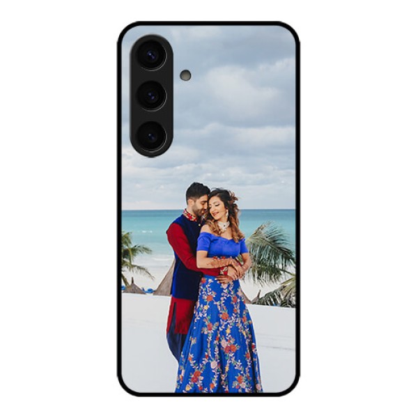 Samsung Galaxy S24 5G Custom Glass Phone Case - Upload Full Picture Design Samsung Galaxy S24 5G Custom Glass Phone Case - Upload Full Picture Design