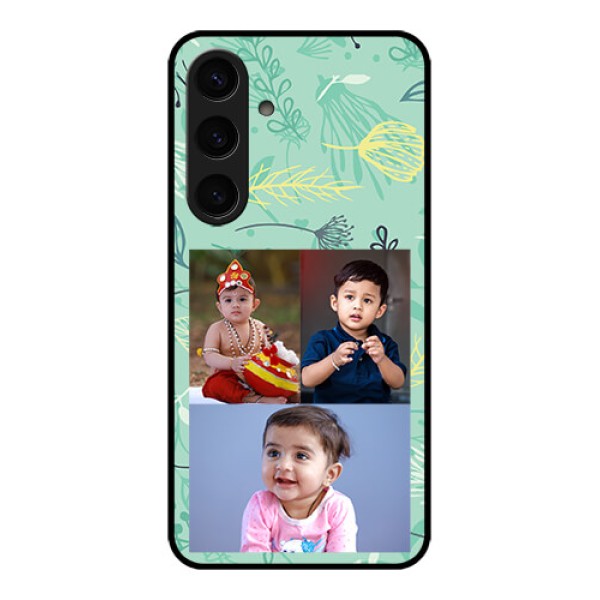 Samsung Galaxy S24 5G Custom Glass Phone Case - Forever Family Design