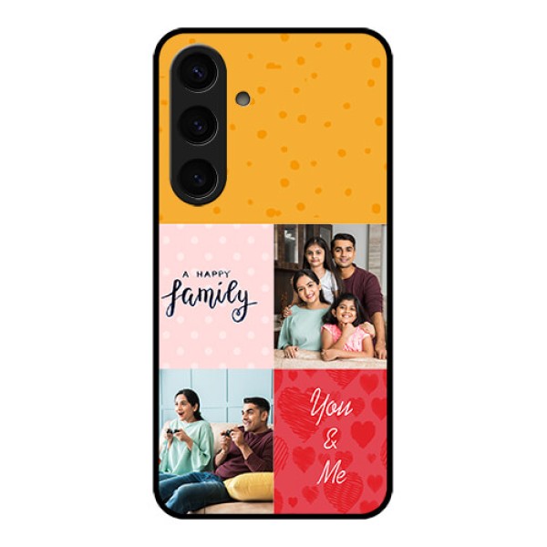 Samsung Galaxy S24 5G Custom Glass Phone Case - Images With Quotes Design Samsung Galaxy S24 5G Custom Glass Phone Case - Images With Quotes Design