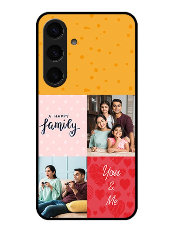 Custom Samsung Galaxy S24 5G Custom Glass Phone Case - Images With Quotes Design