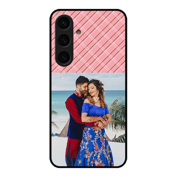 Samsung Galaxy S24 5G Custom Glass Phone Case - Together Forever Design Samsung Galaxy S24 5G Custom Glass Phone Case - Together Forever Design
