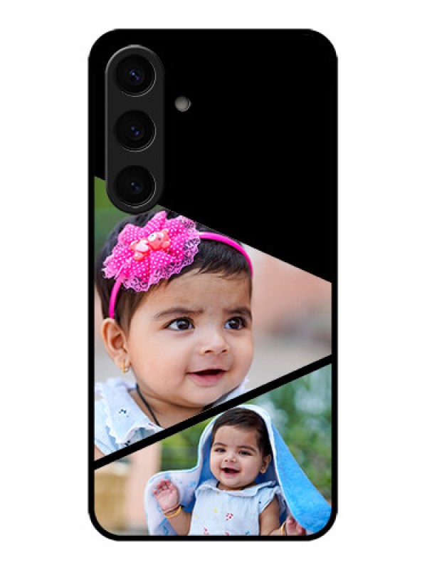 Custom Samsung Galaxy S24 5G Custom Glass Phone Case - Semi Cut Design