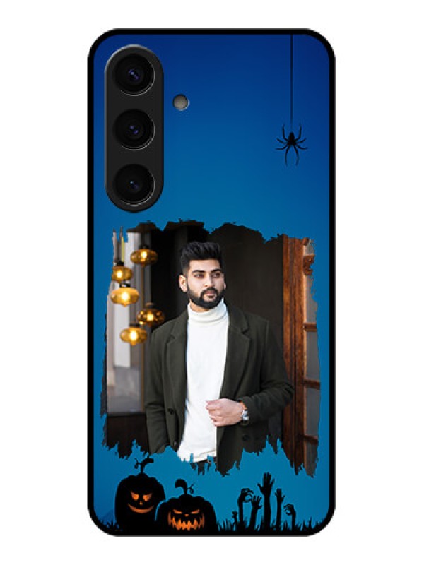 Custom Samsung Galaxy S24 5G Custom Glass Phone Case - With Pro Halloween Design