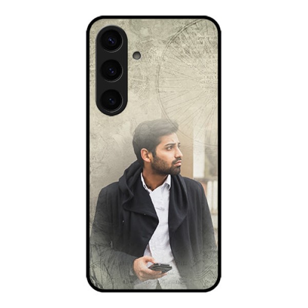 Samsung Galaxy S24 5G Custom Glass Phone Case - With Vintage Design