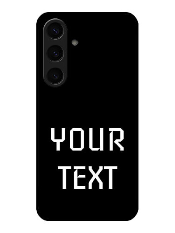 Custom Samsung Galaxy S24 5G Custom Glass Phone Case - Your Name Design