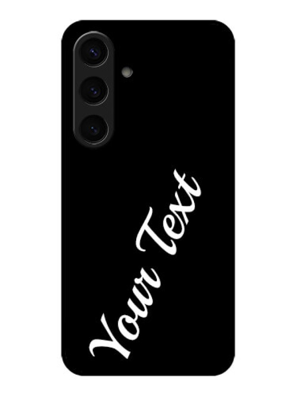 Custom Samsung Galaxy S24 5G Custom Glass Phone Case - With Your Name Design