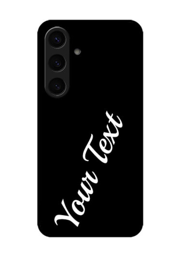 Samsung Galaxy S24 5G Custom Glass Phone Case - With Your Name Design