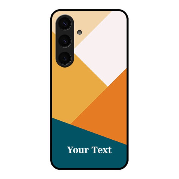 Samsung Galaxy S24 5G Custom Glass Phone Case - Stacked Multi - Colour Design Samsung Galaxy S24 5G Custom Glass Phone Case - Stacked Multi - Colour Design
