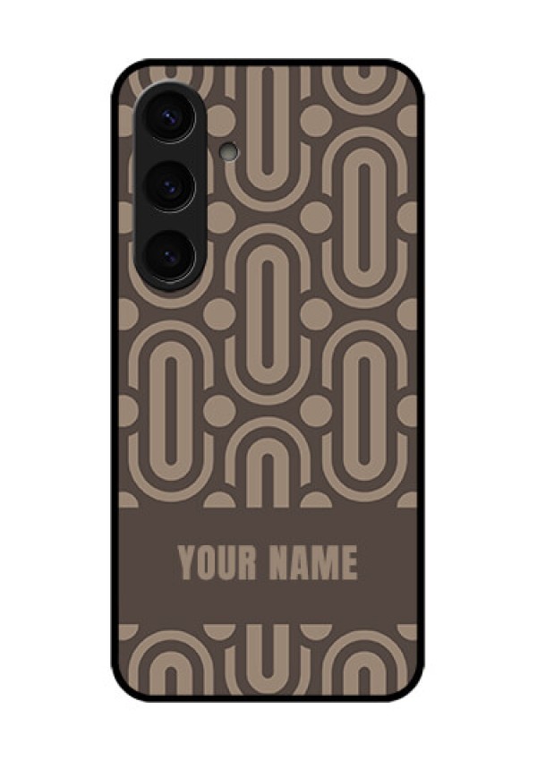 Samsung Galaxy S24 5G Custom Glass Phone Case - Captivating Zero Pattern Design