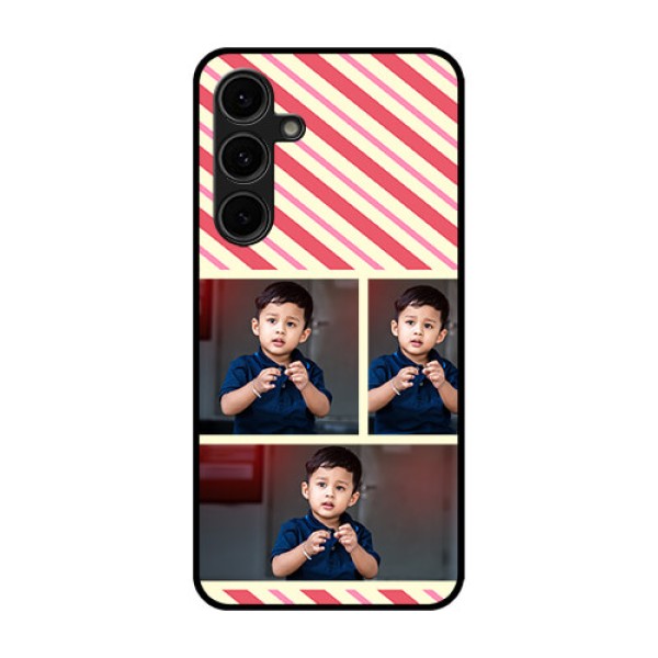 Galaxy S24 FE 5G Custom Glass Phone Case - Picture Upload Mobile Case Design Galaxy S24 FE 5G Custom Glass Phone Case - Picture Upload Mobile Case Design