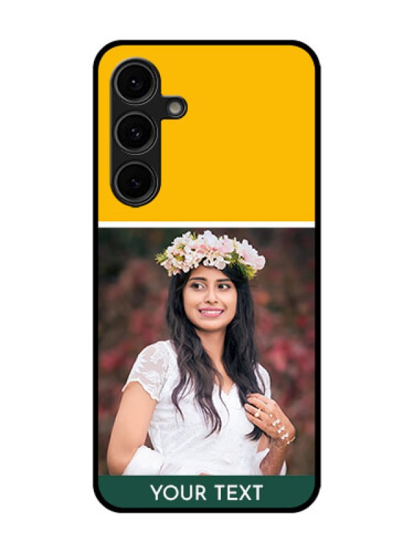 Custom Galaxy S24 FE 5G Custom Glass Phone Case - Love You Design