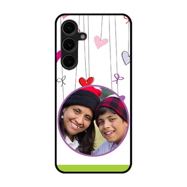 Galaxy S24 FE 5G Custom Glass Phone Case - Cute Kids Phone Case Design