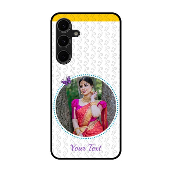 Galaxy S24 FE 5G Custom Glass Phone Case - Girls Premium Case Design