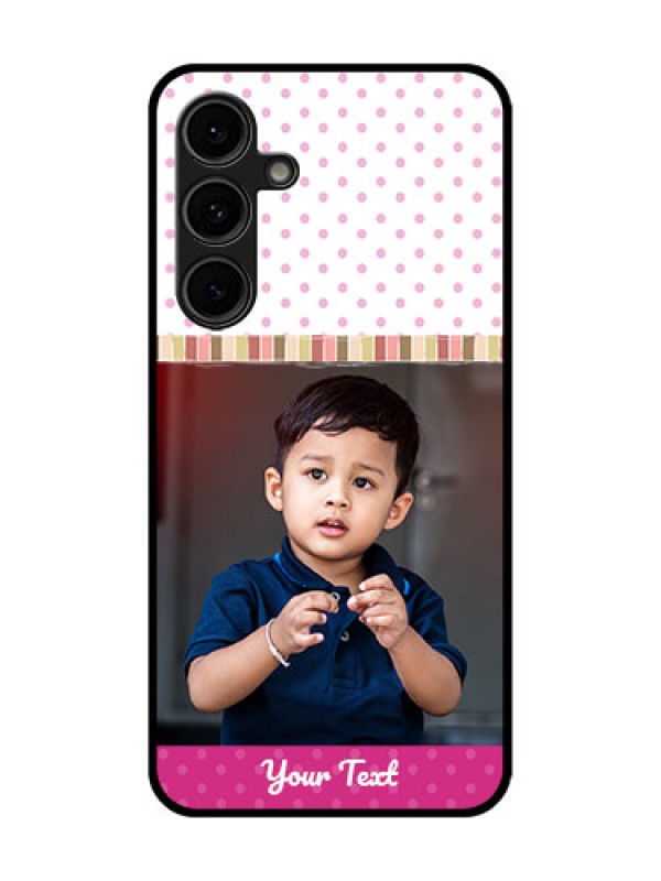 Custom Galaxy S24 FE 5G Custom Glass Phone Case - Cute Girls Cover Design