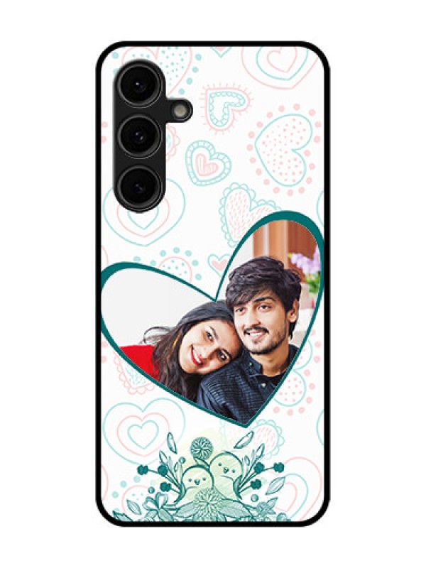 Custom Galaxy S24 FE 5G Custom Glass Phone Case - Premium Couple Design