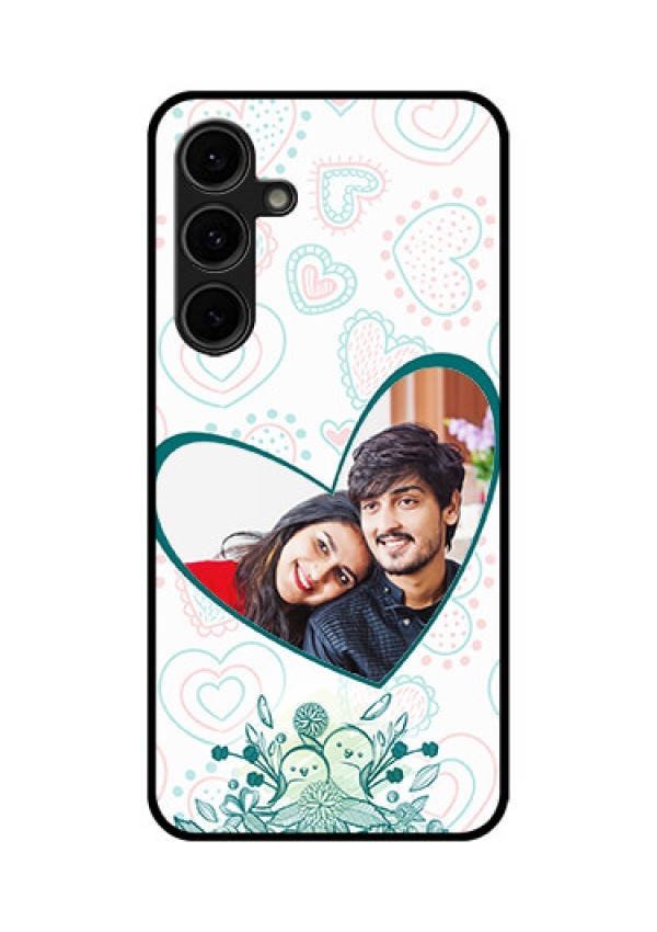 Galaxy S24 FE 5G Custom Glass Phone Case - Premium Couple Design