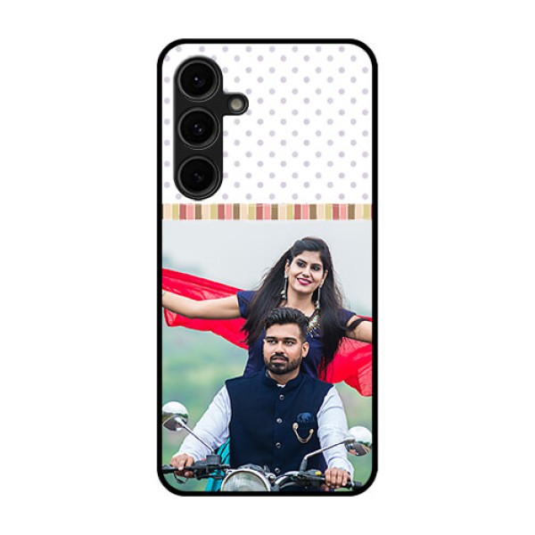 Galaxy S24 FE 5G Custom Glass Phone Case - Cute Family Design
