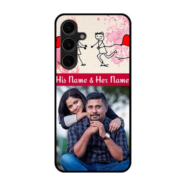 Galaxy S24 FE 5G Custom Glass Phone Case - You And Me Case Design Galaxy S24 FE 5G Custom Glass Phone Case - You And Me Case Design