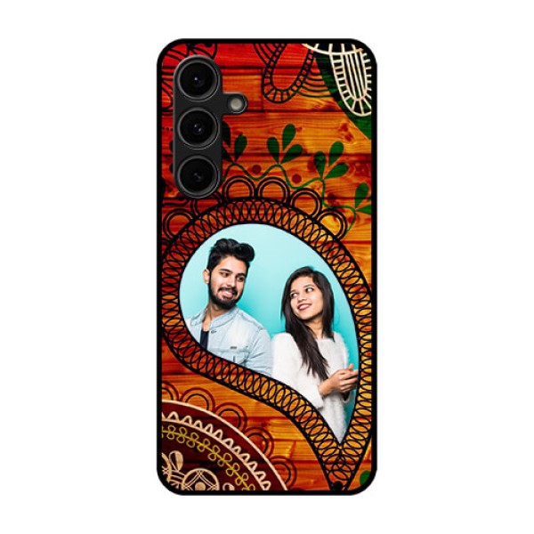 Galaxy S24 FE 5G Custom Glass Phone Case - Abstract Colorful Design Galaxy S24 FE 5G Custom Glass Phone Case - Abstract Colorful Design