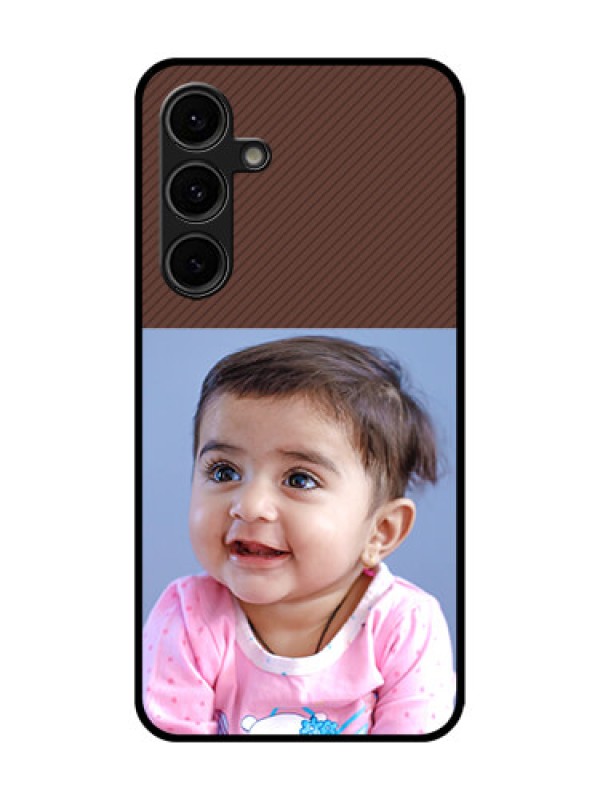 Custom Galaxy S24 FE 5G Custom Glass Phone Case - Elegant Case Design