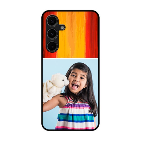 Galaxy S24 FE 5G Custom Glass Phone Case - Multi Color Design