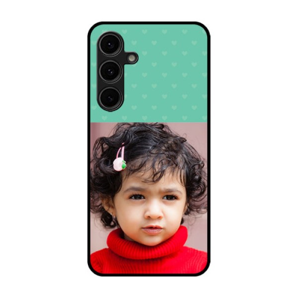 Galaxy S24 FE 5G Custom Glass Phone Case - Lovers Picture Design