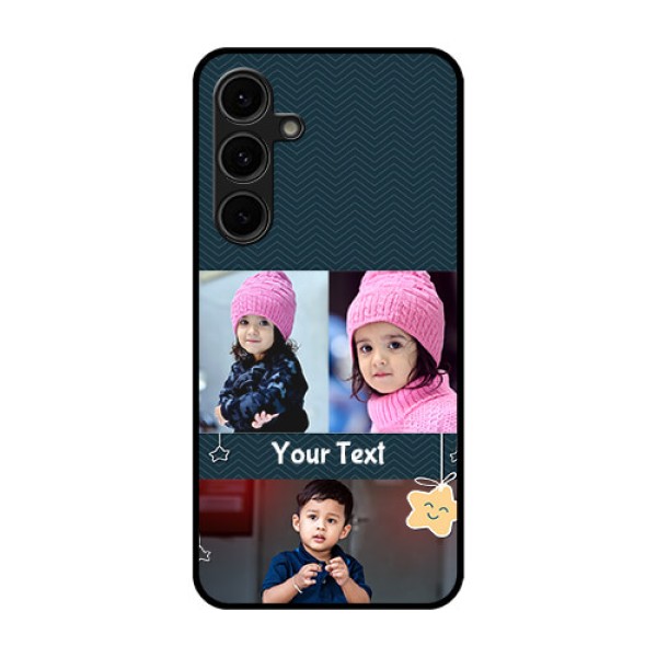 Galaxy S24 FE 5G Custom Glass Phone Case - Hanging Stars Design