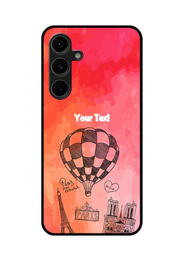 Galaxy S24 FE 5G Custom Glass Phone Case - Paris Theme Design