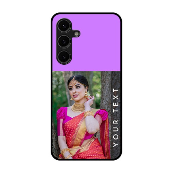 Galaxy S24 FE 5G Custom Glass Phone Case - Birthday Icons Design