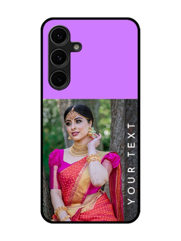 Custom Galaxy S24 FE 5G Custom Glass Phone Case - Birthday Icons Design