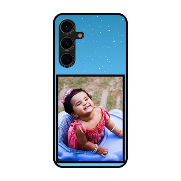 Galaxy S24 FE 5G Custom Glass Phone Case - Wave Pattern Colorful Design Galaxy S24 FE 5G Custom Glass Phone Case - Wave Pattern Colorful Design