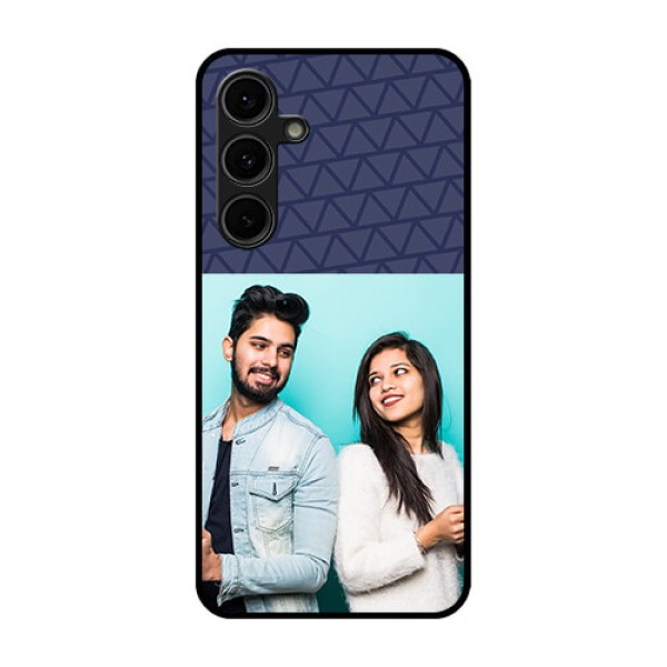 Galaxy S24 FE 5G Custom Glass Phone Case - With Best Friends Design Galaxy S24 FE 5G Custom Glass Phone Case - With Best Friends Design