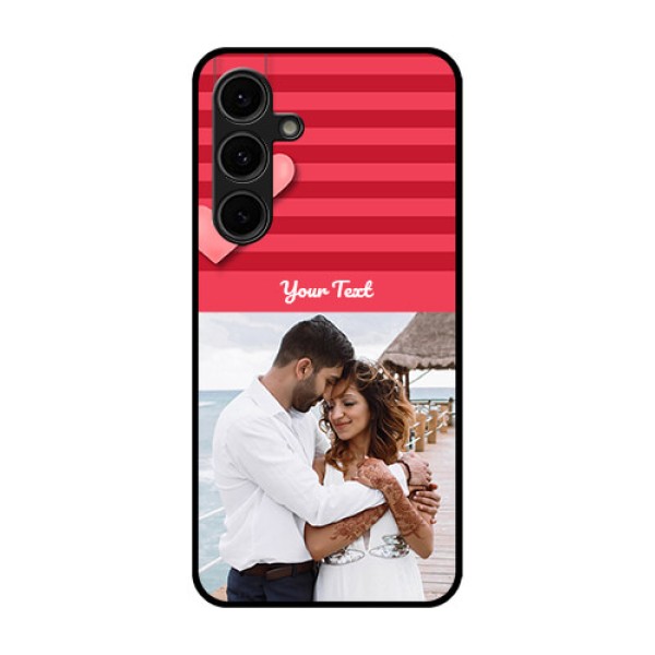 Galaxy S24 FE 5G Custom Glass Phone Case - Valentines Day Design
