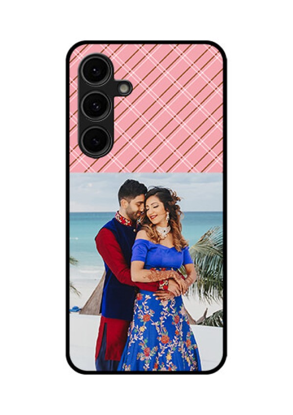 Galaxy S24 FE 5G Custom Glass Phone Case - Together Forever Design