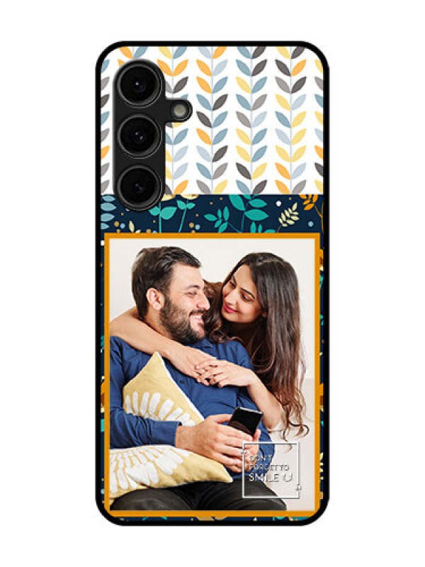 Custom Galaxy S24 FE 5G Custom Glass Phone Case - Pattern Design