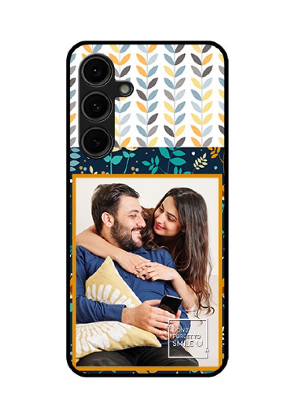 Galaxy S24 FE 5G Custom Glass Phone Case - Pattern Design