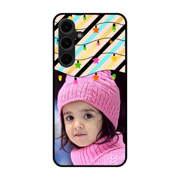 Galaxy S24 FE 5G Custom Glass Phone Case - Lights Hanging Design
