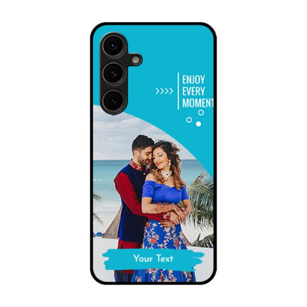 Galaxy S24 FE 5G Custom Glass Phone Case - Happy Moment Design