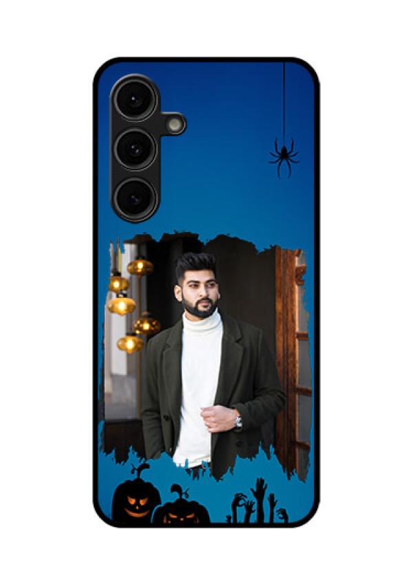 Galaxy S24 FE 5G Custom Glass Phone Case - With Pro Halloween Design
