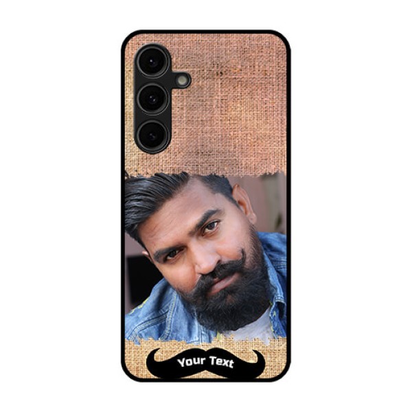Galaxy S24 FE 5G Custom Glass Phone Case - With Texture Design