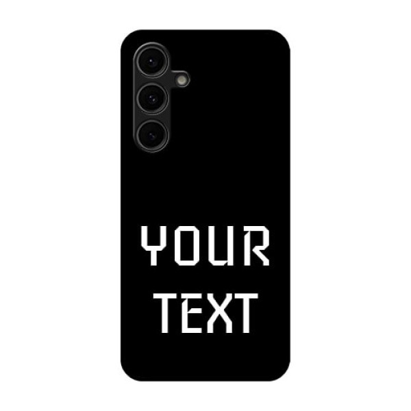 Galaxy S24 FE 5G Custom Glass Phone Case - Your Name Design Galaxy S24 FE 5G Custom Glass Phone Case - Your Name Design