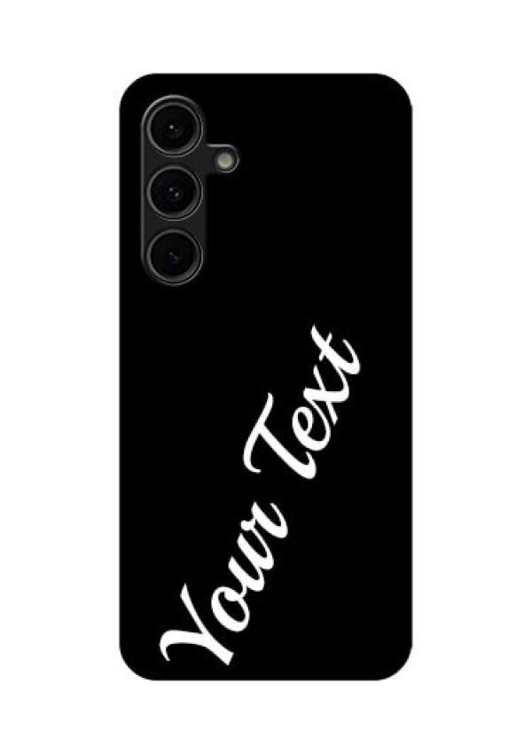 Galaxy S24 FE 5G Custom Glass Phone Case - With Your Name Design