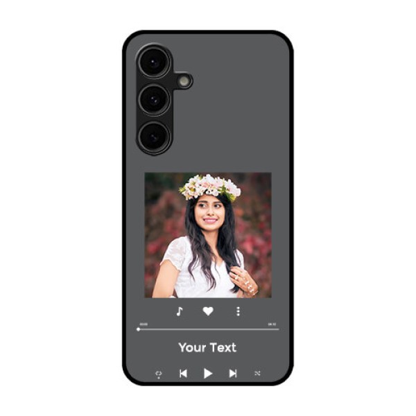Galaxy S24 FE 5G Custom Glass Phone Case - Play The Music Design