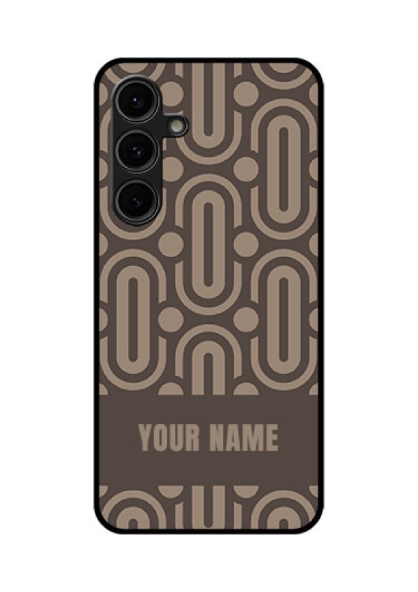 Galaxy S24 FE 5G Custom Glass Phone Case - Captivating Zero Pattern Design
