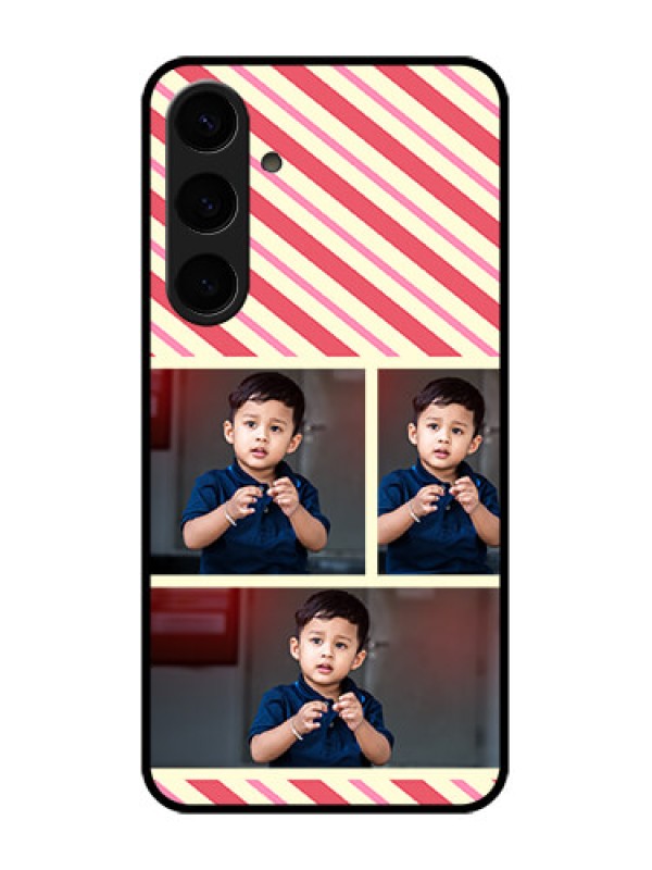 Custom Samsung Galaxy S24 Plus 5G Custom Glass Phone Case - Picture Upload Mobile Case Design