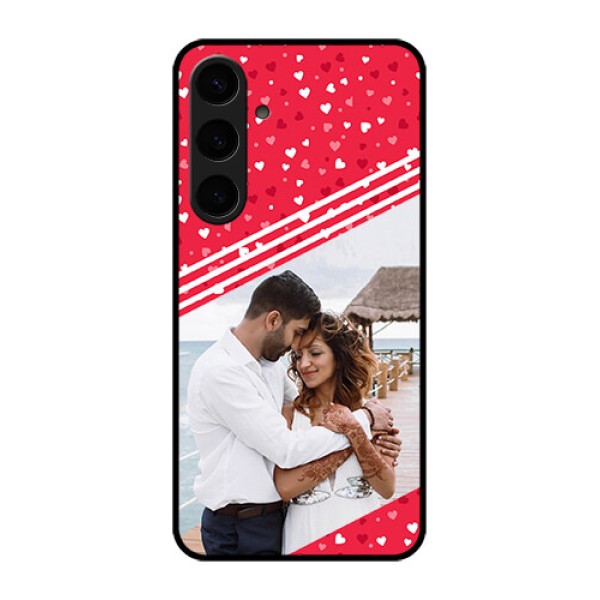 Samsung Galaxy S24 Plus 5G Custom Glass Phone Case - Valentines Gift Design