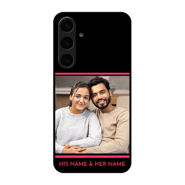Samsung Galaxy S24 Plus 5G Custom Glass Phone Case - With Add Text Design