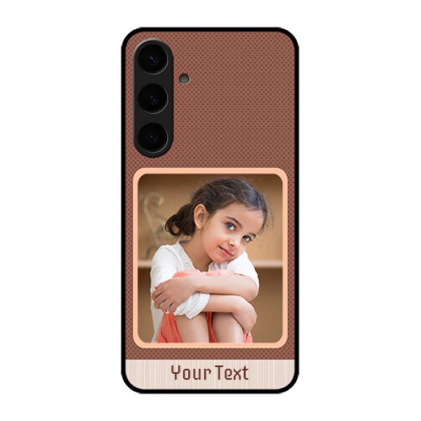Samsung Galaxy S24 Plus 5G Custom Glass Phone Case - Simple Pic Upload Design Samsung Galaxy S24 Plus 5G Custom Glass Phone Case - Simple Pic Upload Design